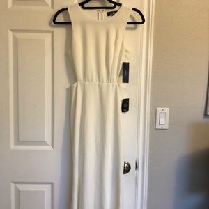 Lulus White Maxi Dress NWT